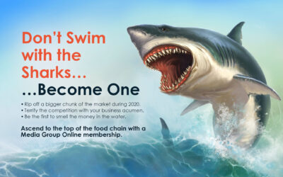 Don’t Swim With the Sharks Web Banner